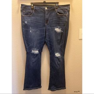 American Eagle Outfitters kick bootcut jeans